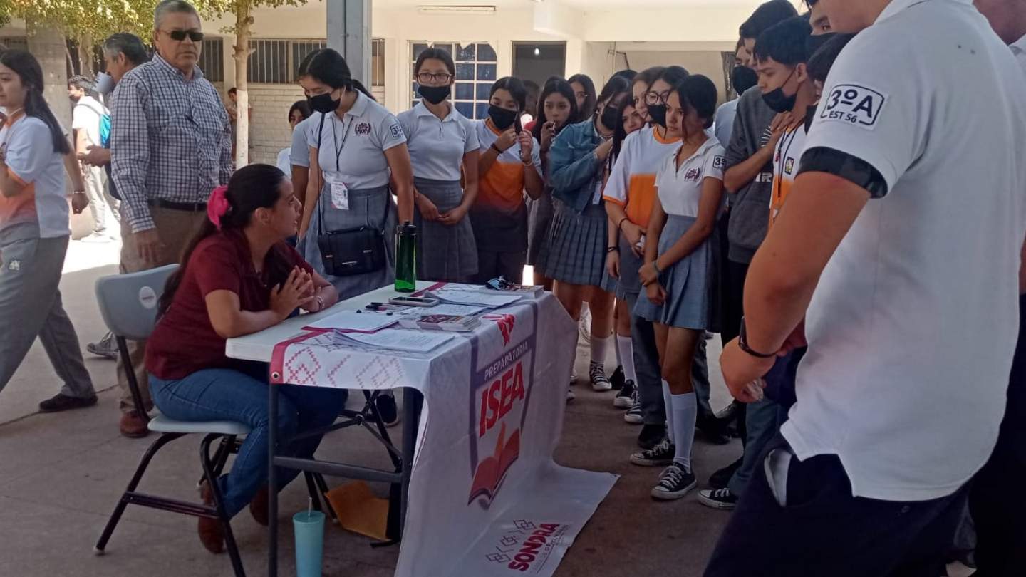 Participa el ISEA en la Jornada “Expo orienta #Prepason 2023” en el municipio de Cajeme con el objeto de presentar a las y los estudiantes de educación secundaria la oferta educativa de los diferentes subsistemas del estado de sonora.  